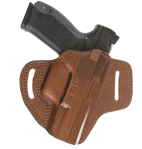 B 6136 Deri Atkısız Deri Tam Kelebek Silah Kılıfı