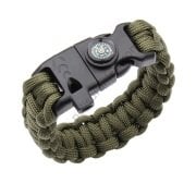Paracord Bileklik Haki 02