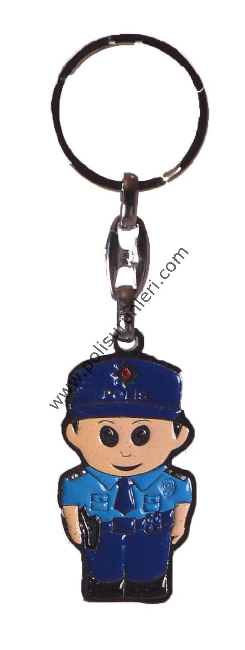 Polis Erkek Anahtarlık (Metal)