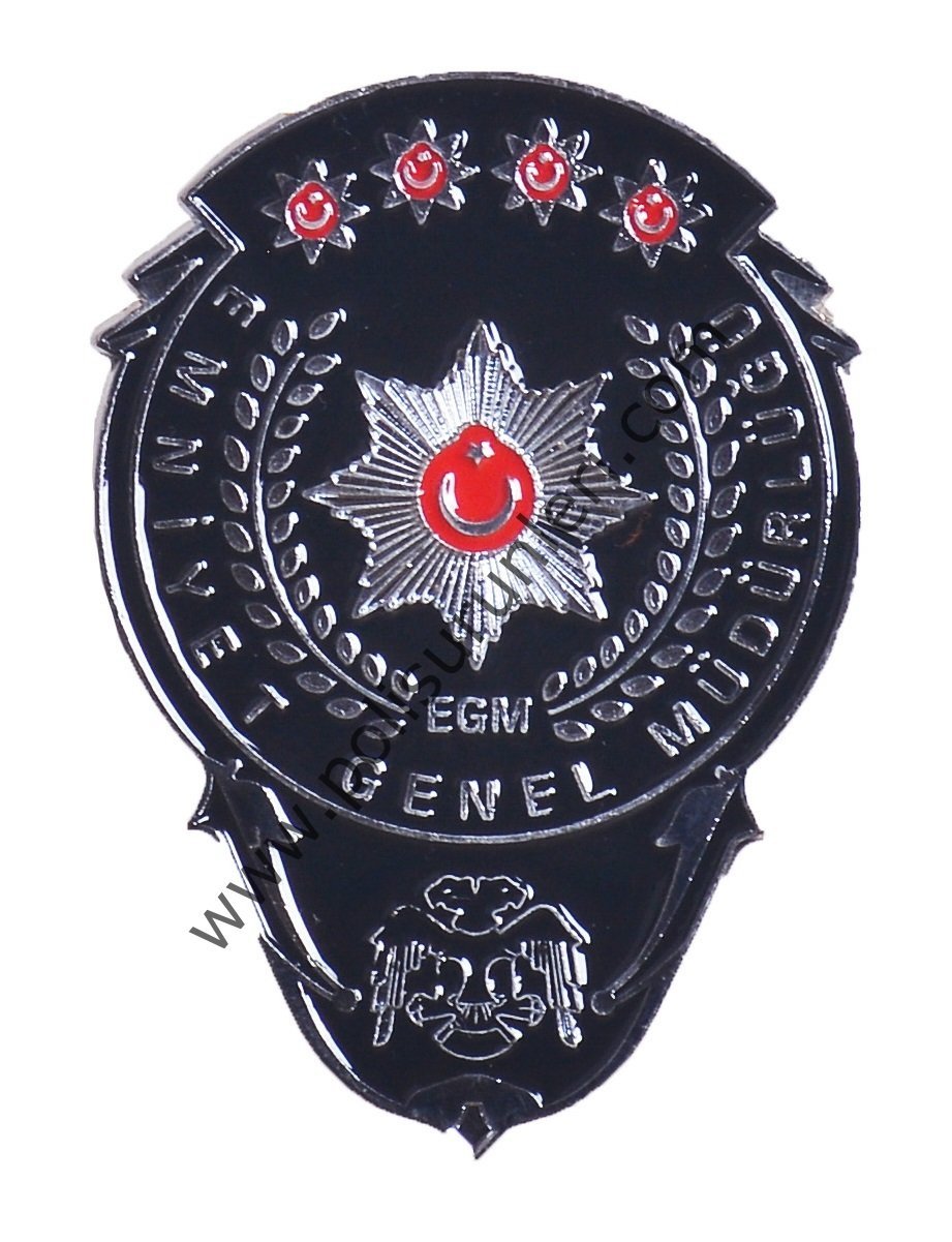 EGM Cüzdan Arması Siyah