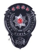 EGM Cüzdan Arması Siyah