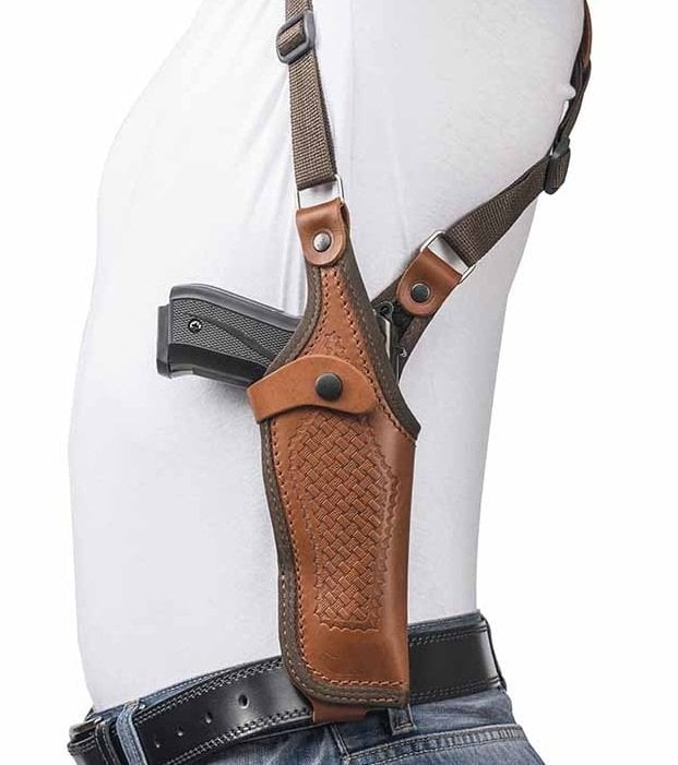 KA 6103C Deri Koltukaltı Tabanca Kılıfı