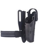 P 1007 Glock 17-19 Akar Polimer Alçak Taşıma Kilitli Kılıf